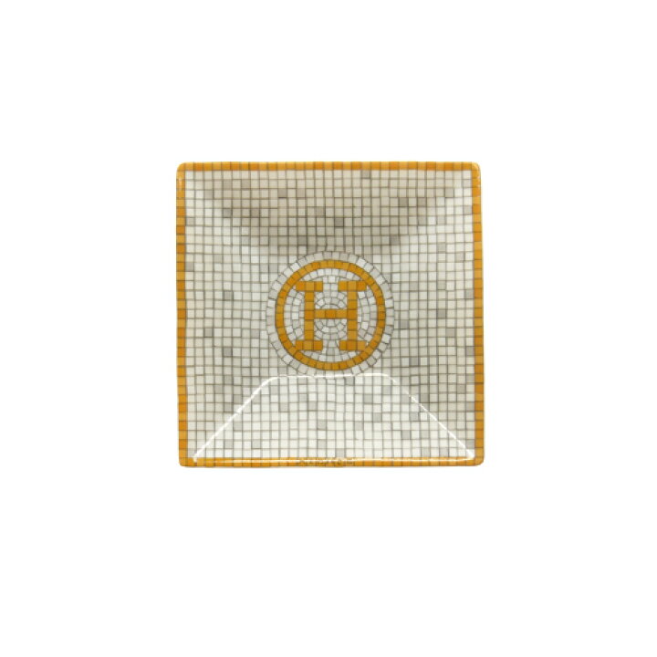 楽天市場】エルメス (HERMES) モザイク 24 スクエアプレート 7×7cm #1 