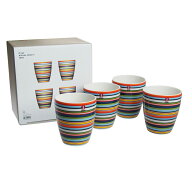 【Autumn SALE】 イッタラ (iittala) オリゴ Origo マグカップ オレンジ 250ml 4pcs セット