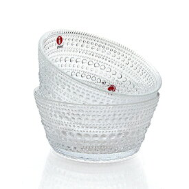イッタラ (iittala) カステヘルミ ボウル 230ml クリア ペアセット