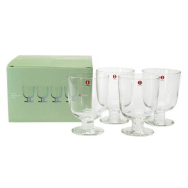 イッタラ (iittala) レンピ LEMPI グラス 0.35L クリア 4客セット