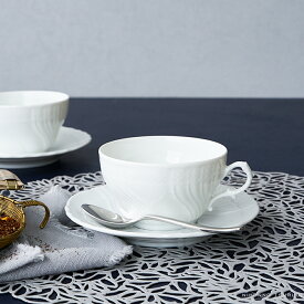 【P15倍★21周年記念感謝祭限定11/14 20:00-12/1 9:59】 ジノリ1735 ベッキオジノリホワイト ティーカップ＆ソーサー 240ml 02-2995-3055 (旧リチャードジノリ)