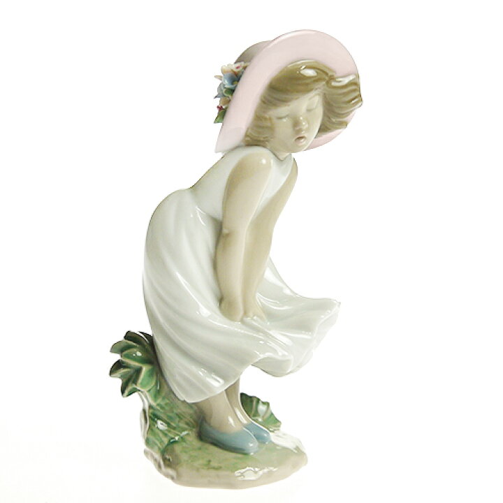 楽天市場】リヤドロ (LLADRO) 風と遊ぶマリリン 8630 : 輸入ブランド 