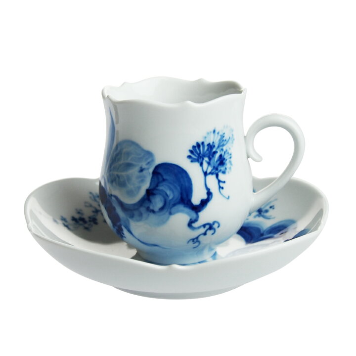 楽天市場】マイセン (Meissen) ブルーオーキッド コーヒーカップ 