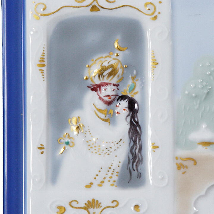 楽天市場】マイセン (Meissen) 陶画 930011/9P312(931078/95N61) ミニ 