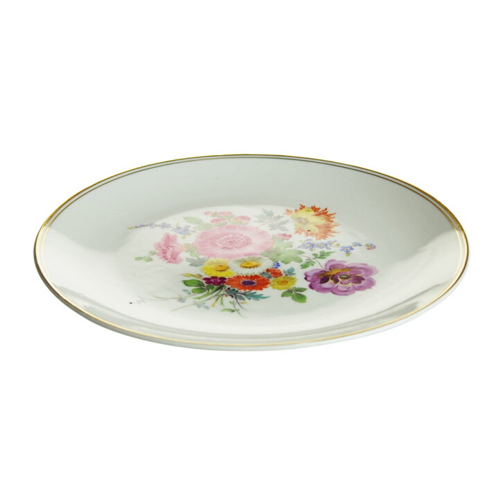 楽天市場】マイセン (Meissen) ヴィンテージ ブーケ飾り皿 20CB No.195 
