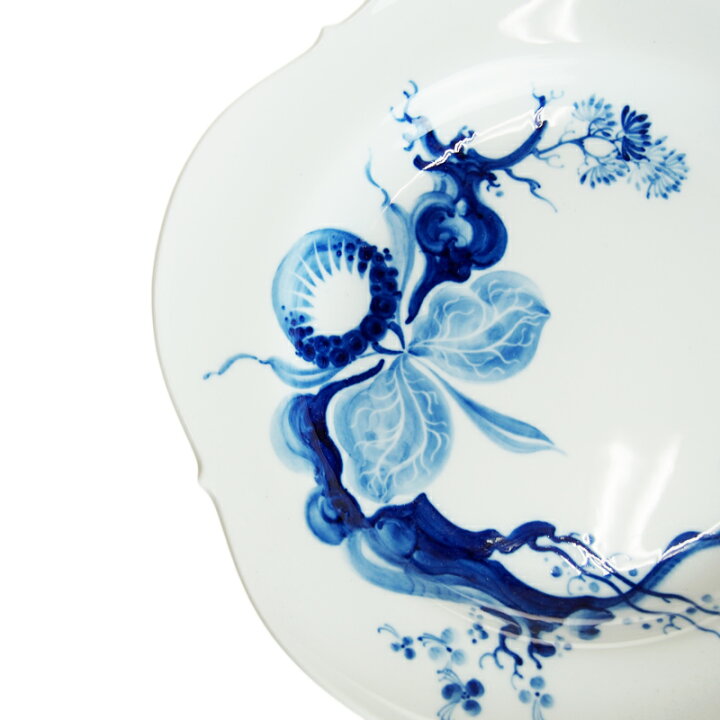 楽天市場】マイセン (Meissen) ブルーオーキッド プレート 26cm 23475 