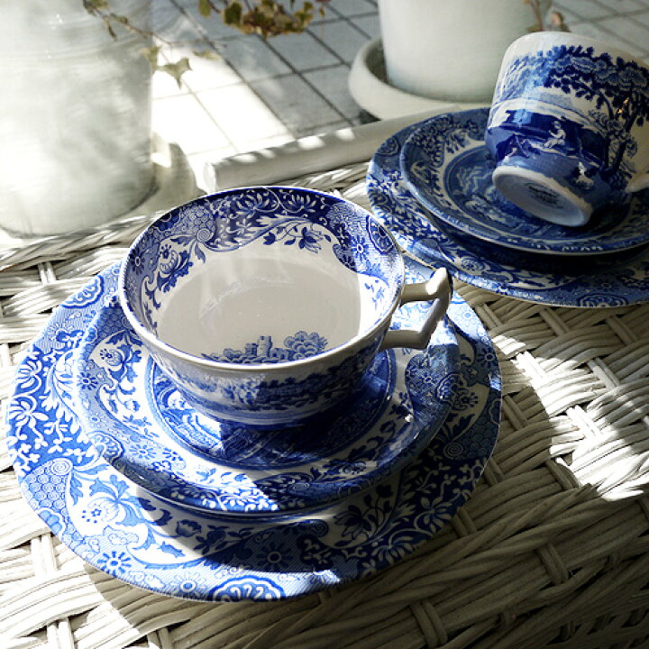 楽天市場】スポード (Spode) ブルーイタリアン ペア ティーセット （2  