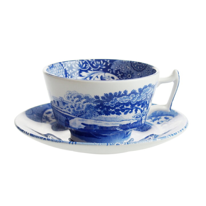 楽天市場】スポード (Spode) ブルーイタリアン ティーカップ＆ソーサー 
