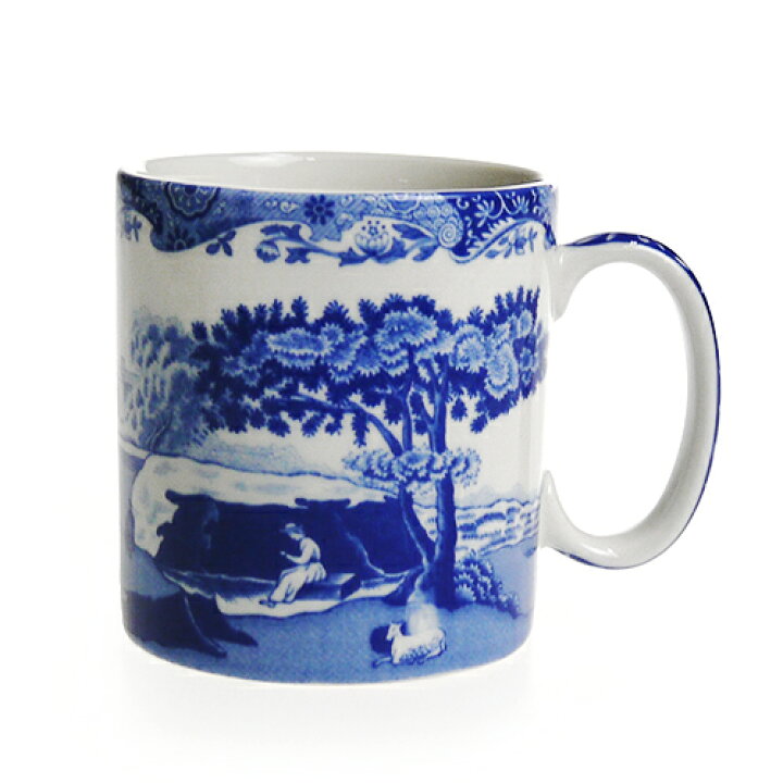楽天市場】スポード (Spode) ブルーイタリアン マグカップ 250ml 