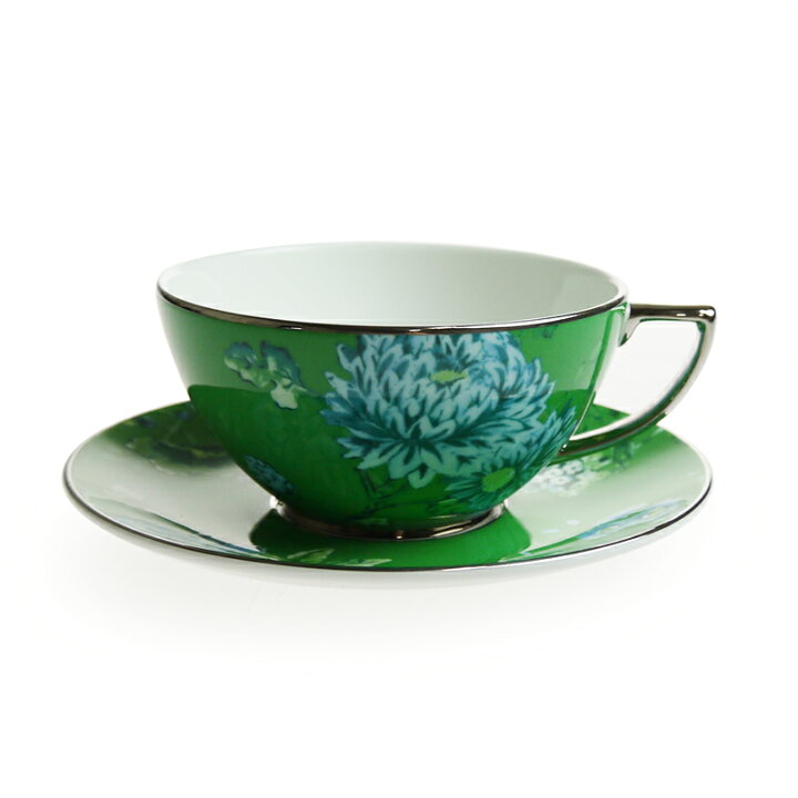 ウェッジウッド WEDGWOOD ティーカップ セット 皿 コップ グリーン