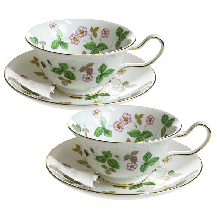 楽天市場】ウェッジウッド (WEDGWOOD) ワイルドストロベリー ティー 