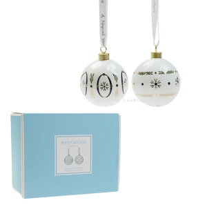 �E�F�b�W�E�b�h (WEDGWOOD) �z���f�C �I�[�i�����g 1055761 ���l�b�T���X�S�[���h 2pcs�Z�b�g