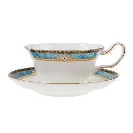 【イギリス製】ウェッジウッド (WEDGWOOD) カーゾン ティーカップ＆ソーサー ピオニー