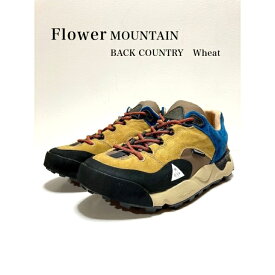 FlowerMOUNTAIN～フラワーマウンテン～BACK COUNTRY～バックカントリー～FM66-1-008 Wheat～ウィート～防水　アウトドア　ハイキング　ベージュ　小麦　レディース　メンズ　タウンスニーカー