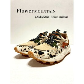 FlowerMOUNTAIN～フラワーマウンテン～YAMANO3~ヤマノ3~FM63209 Beige animalヤマノ ベージュ アニマル柄 レディース メンズ アウトドア タウンスニーカー 新作