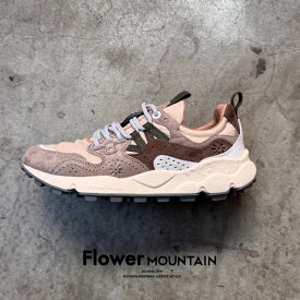【初回返品・サイズ交換送料無料】正規取扱店Flower MOUNTAIN　フラワーマウンテンYAMANO3　ヤマノ3FM63153　Beige　ベージュメンズ　レディース　アウトドアファッション　軽量　タウンスニーカー　マルチカラー　秋　冬　復刻　限定