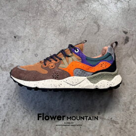 【初回返品・サイズ交換送料無料】正規取扱店Flower MOUNTAIN　フラワーマウンテンYAMANO3　ヤマノ3FM63355 Taupe/Khaki トープ/カーキメンズ　レディース　アウトドアファッション　軽量　タウンスニーカー　マルチカラー　秋　冬