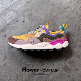 【初回返品・サイズ交換送料無料】正規取扱店Flower MOUNTAIN　フラワーマウンテンYAMANO3　ヤマノ3FM63682　Brown/Mustard　ブラウン/マスタードメンズ　レディース　アウトドアファッション　軽量　タウンスニーカー　マルチカラー　秋　冬