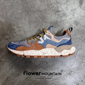 【初回返品・サイズ交換送料無料】正規取扱店Flower MOUNTAIN　フラワーマウンテンYAMANO3　ヤマノ3FM63663　Brown/Deep sea　ブラウン/ディープシーメンズ　レディース　アウトドアファッション　軽量　タウンスニーカー　マルチカラー　秋　冬