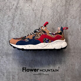 【初回返品・サイズ交換送料無料】正規取扱店Flower MOUNTAIN　フラワーマウンテンYAMANO3　ヤマノ3FM63829　Suishantou　スイシャントウ　西陣織メンズ　レディース　アウトドアファッション　軽量　タウンスニーカー　マルチカラー　春　夏
