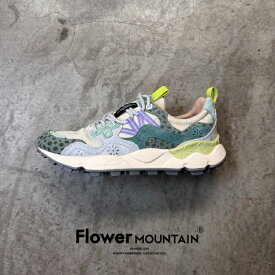 【初回返品・サイズ交換送料無料】正規取扱店Flower MOUNTAIN　フラワーマウンテンYAMANO3　ヤマノ3FM63752　Taupe-Green Bottle　トープ　グリーン　ボトルメンズ　レディース　アウトドアファッション　軽量　タウンスニーカー　マルチカラー　春　夏