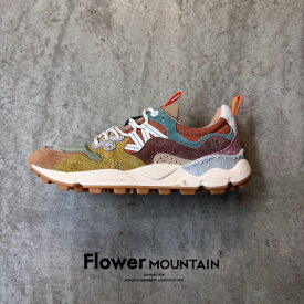 【初回返品・サイズ交換送料無料】正規取扱店Flower MOUNTAIN　フラワーマウンテンYAMANO3　ヤマノ3FM63767　L.Brown-Taupe-Ocher　ライトブラウン　トープ　オーカーレディース　アウトドアファッション　軽量　タウンスニーカー　マルチカラー　春　夏