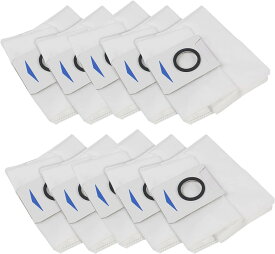 エコバックス 消耗品 ECOVACS DEEBOT OMNI X1 TURBO X1 PLUS T10 PLUS T10 OMNI ロボット掃除機 交換パーツキット アクセサリーキット 紙パック 10個