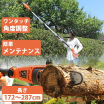 楽天市場】高枝切り電動チェーンソー3 プラスの通販 