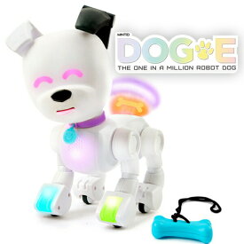 Mintid DOG-E 犬型ロボット ドッグイー ペットロボット ロボットペット かわいい 電子ペット ペット型ロボット 動物 ロボット犬 可愛い コミュニケーショントイ いぬ おもちゃ 玩具 光る 音 音声認識 コミュニケーション プレゼント ドッグイー