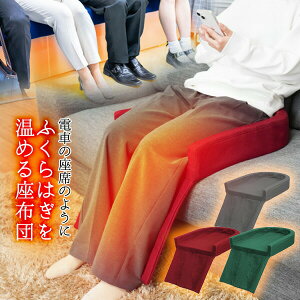 サンコー まるで電車の座席ヒーター ヒーター付き座布団 トレインヒーター 座席ヒーター 椅子ヒーター イスヒーター 電車ヒーター 足温器 フットウォーマー THANKO HUHT25H 電気足温器 ヒータ