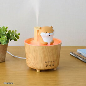 【選ぶ景品付】 可愛い嘘のカワウソ ルームライト加湿器 CCP KH-G91-KKW 卓上 加湿器 間接照明 超音波式 卓上加湿器 小型 加湿機 コンパクト 間欠モード タイマー かわいい おしゃれ カワウソ カワイイ ウソ 嘘 かわうそ LINEスタンプ キャラクター 癒し 読書灯 デスク 寝室