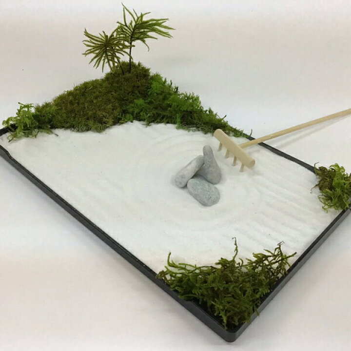 楽天市場 クーポン配布中 苔プリ 枯山水キット かれさんすい プリザーブド加工 苔 ミニチュア 庭園 置物 枯山水 アート 盆栽 苔 枯山水 自作 日本庭園 瞑想 癒し 安らぎ リラックス ミニチュア お土産 プレゼント 母の日 プレゼント 日本通販 おしゃれ家電 暖房