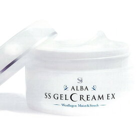 ALBA アルバSSゲルクリーム 150g オールインワンクリーム 植物性プラセンタエキス(メロン胎座エキス）配合 美容ゲル 日本製化粧品