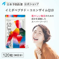 イミダペプチドQ10タブレット 120粒 約30日分 コエンザイムQ10 水溶化還元型 イミダゾールジペプチド 日…