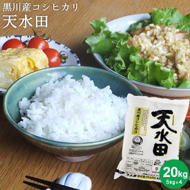 【送料無料】令和7年産 黒川産コシヒカリ 天水田 5kg 10kg 20kg 新潟県産 こしひかり 白米 米 お米 棚田米 特産地直送 ギフト 内祝い お返し お祝い 贈答品 贈り物 プレゼント 賞品 景品 お礼 お中元 お歳暮