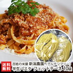 【グルテンフリー/アレルギー対応食品】新潟産コシヒカリ玄米で作った 半生パスタ「Natura」 フェットチーネ/平打麺（7mm）10袋【グルテンフリー パスタ/米粉パスタ】【送料無料】