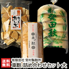 麩 詰め合わせセット大（カットおしぶ100g、車麩4回巻15枚入り、新発田麩10個×1袋）有限会社 宮村製麸所【麩/おふ/お麸/車麸/くるまふ】【送料無料】 父の日 お中元