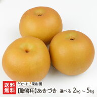 新潟産 日本梨 贈答用 あきづき 選べる 2kg（3〜9玉） 〜 5kg（7〜20玉）たかはし果樹園 あきづき梨 新潟…