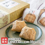 情けの塩最中 選べる 10個 〜 20個 株式会社 かなざわ総本舗 和菓子 もち モチ こがねもち もなか 餡子 …