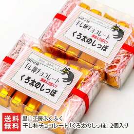 干し柿チョコレート「くろ太のしっぽ」5本×2個 生産者直送 送料無料【洋菓子 おやつ お茶うけ おつまみ 日本酒 大洋盛 干し柿 新潟産】 父の日 お中元