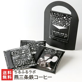 燕三条鉄コーヒー （ドリップバッグコーヒー 10g×3袋, 鉄粉 2g×3包装）「1パック」or「2パック」or「3パック」 ちるふるラボ 【飲料/珈琲/ドリップバッグ/鉄粉/新潟県産】【お土産/手土産/ギフトに！贈り物】【送料無料】
