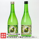 雪中梅 普通酒・本醸造 720ml（4合） 2本セット 株式会社丸山酒造場【日本酒/清酒/sake/淡麗甘口/飲み比べ/五百万石/こしいぶき/山田錦】【お土産/手土産/ギフトに！贈り物】【送料無料】