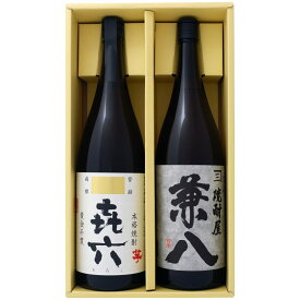 兼八 麦 1800ml四ツ谷酒造 と喜六（きろく） 芋 1800ml黒木本店 焼酎 飲み比べセット 2本セット 【送料無料】沖縄は別途1,000円いただきます。