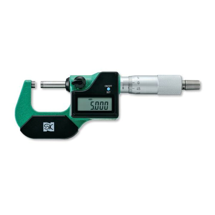 楽天市場】デジタル外側マイクロメータ 0-25mm QEM133-25 新潟精機 