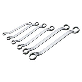 メガネレンチセット BW-6 6本セット セット内容：8x9、10x11、12x14、13x15、17x19、21x22 PAOCK（パオック）） 【メガネレンチ レンチセット 6本組 ボルト ナット 工具 DIY メンテナンス】