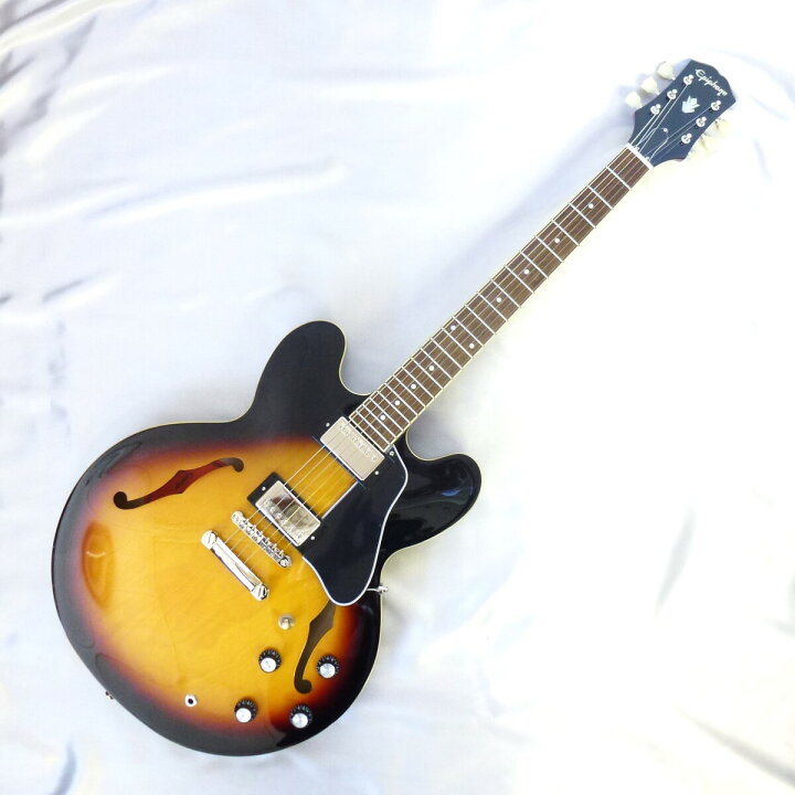 楽天市場】Epiphone エピフォン ES-335 Vintage Sunburst エレキギター 