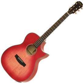 ARIA アリア AF-107CE FMPK ピンク アコースティックギター
