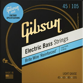 Gibson Brite Wire Electric Bass Strings (Long Scale) LIGHT GAUGE 4弦ベース用