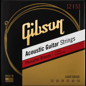 Gibson Mu\ SAG-PB12 Phosphor Bronze LIGHT-GAUGE 12-53 AR[XeBbNM^[