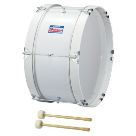 ゼンオン バンビーナ PG-1NW マーチング バス・ドラム ピュアホワイト 大太鼓